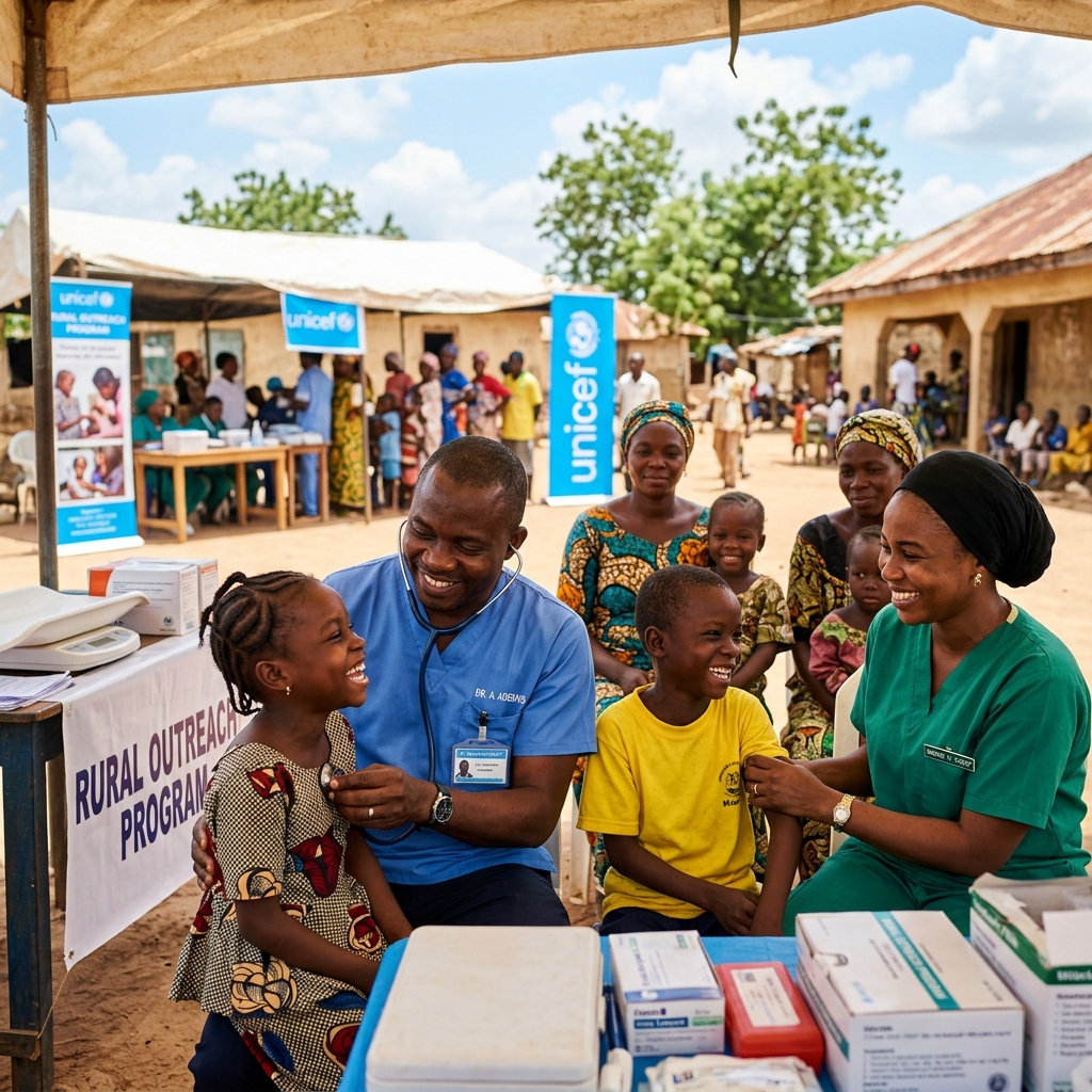 Free medical checkup outreach