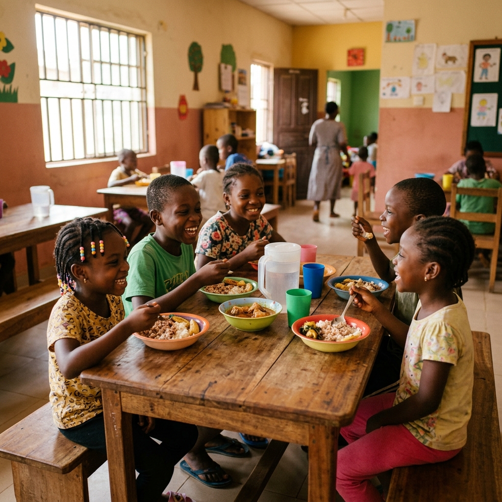 Safe orphanage housing
